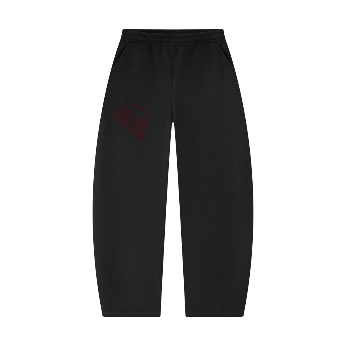 Unisex Barrel Leg Sweatpants