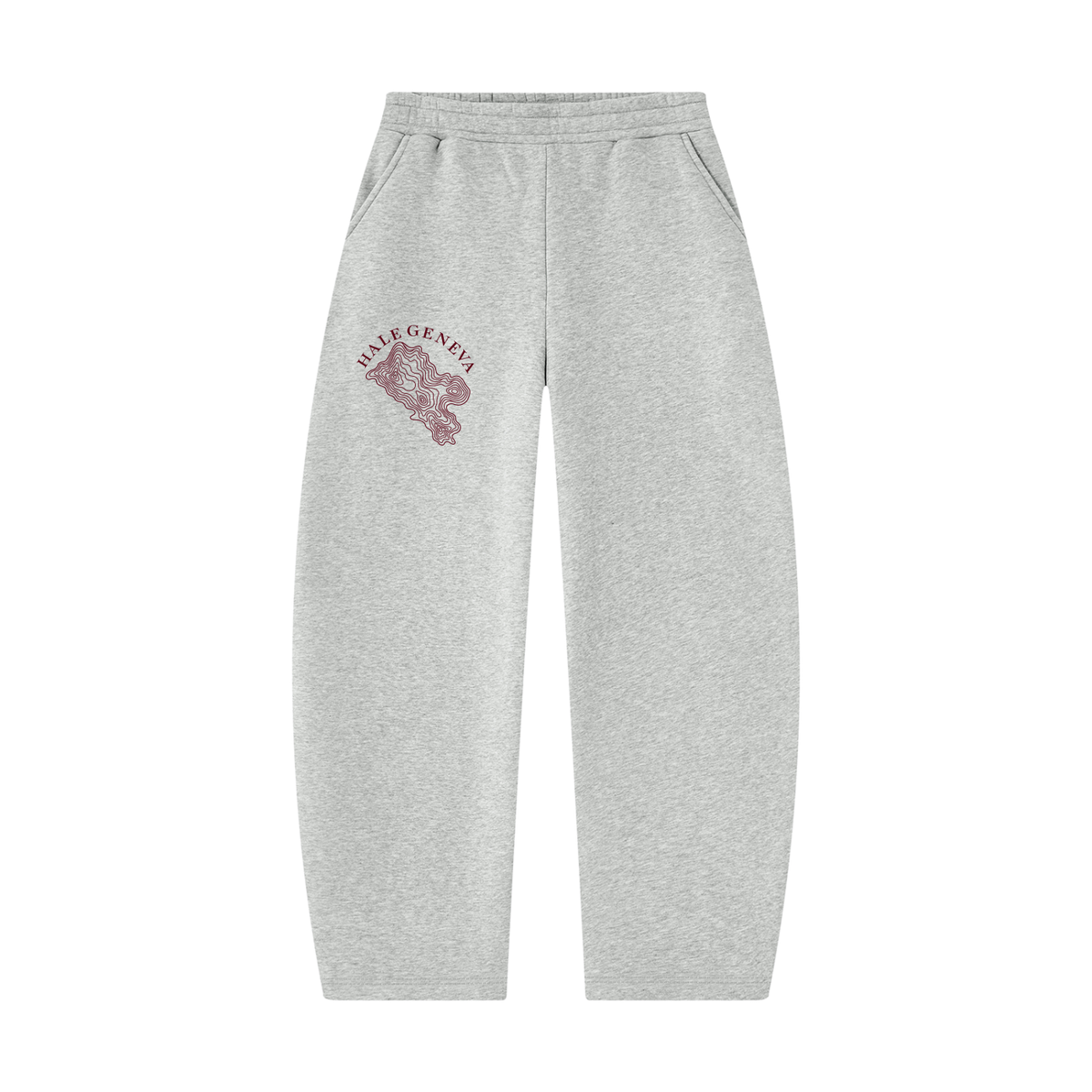 Unisex Barrel Leg Sweatpants